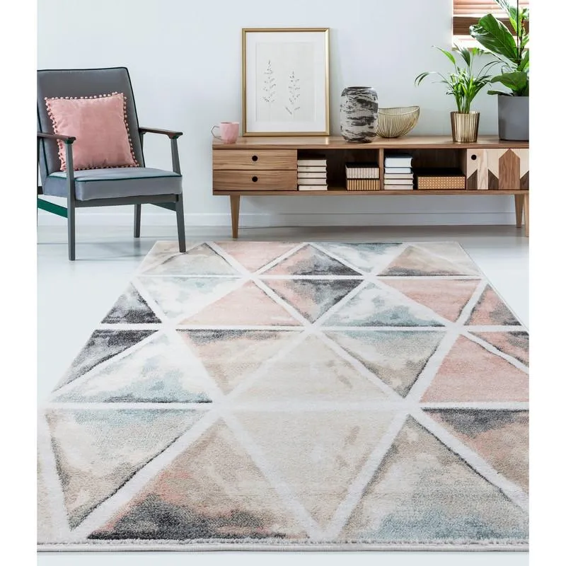 Kismet 81491WSA White/Salmon Rug