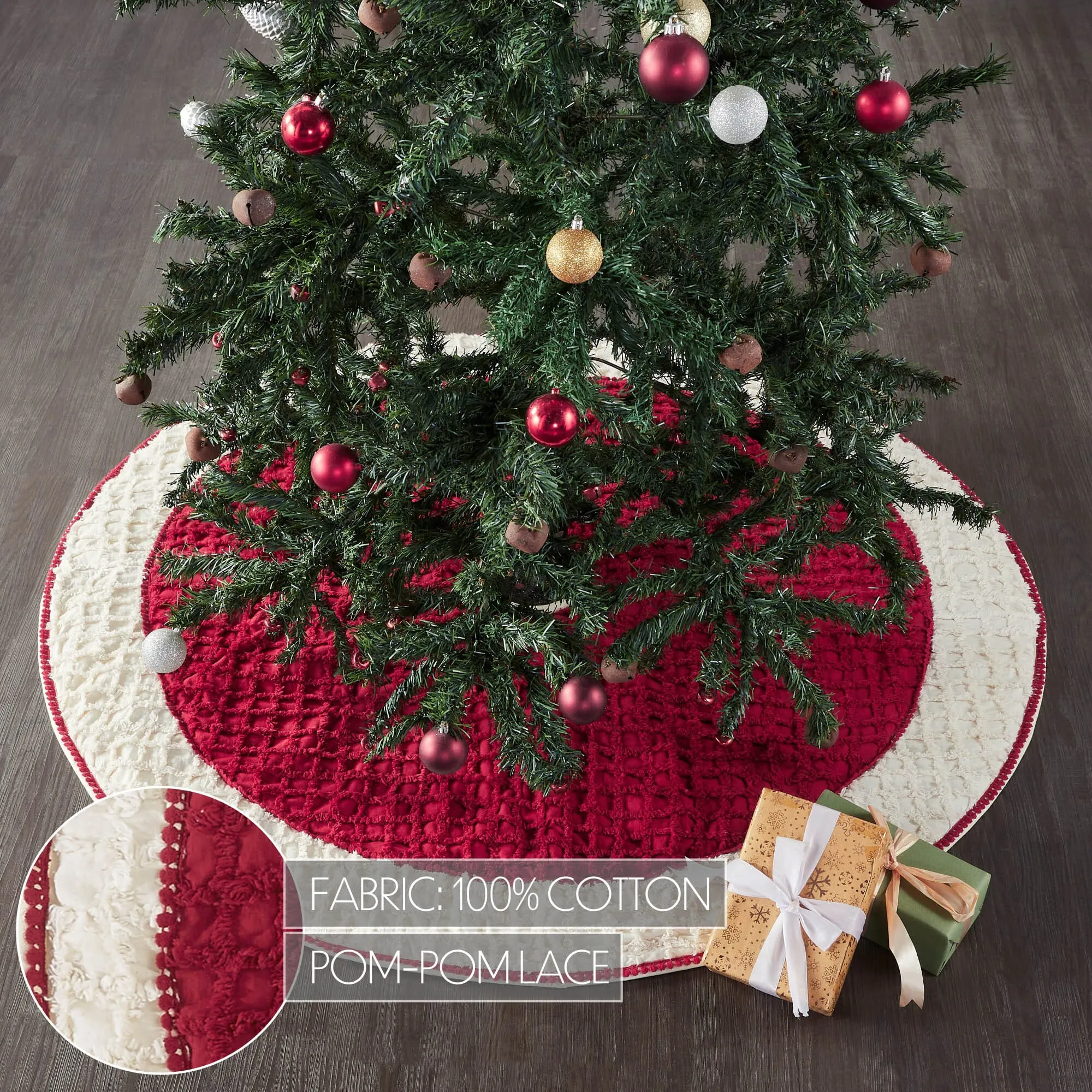 Kringle Chenille Tree Skirt 48"