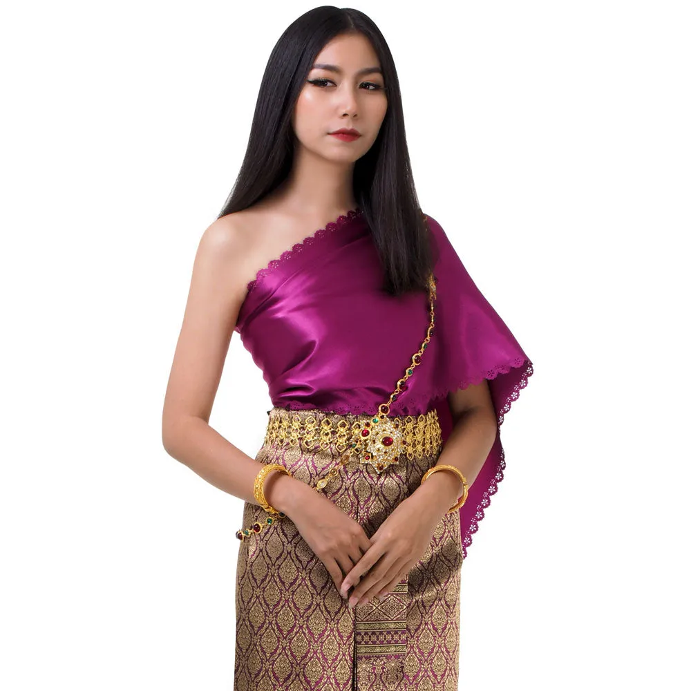 Lalita Luxurious Design Traditional Chut Thai Dress