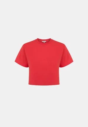 LAY ORGANIC T-SHIRT RED