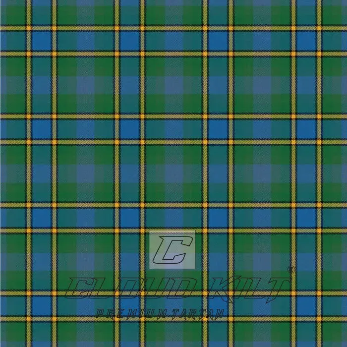 Lenaghan Green Ancient Premium Tartan Kilt