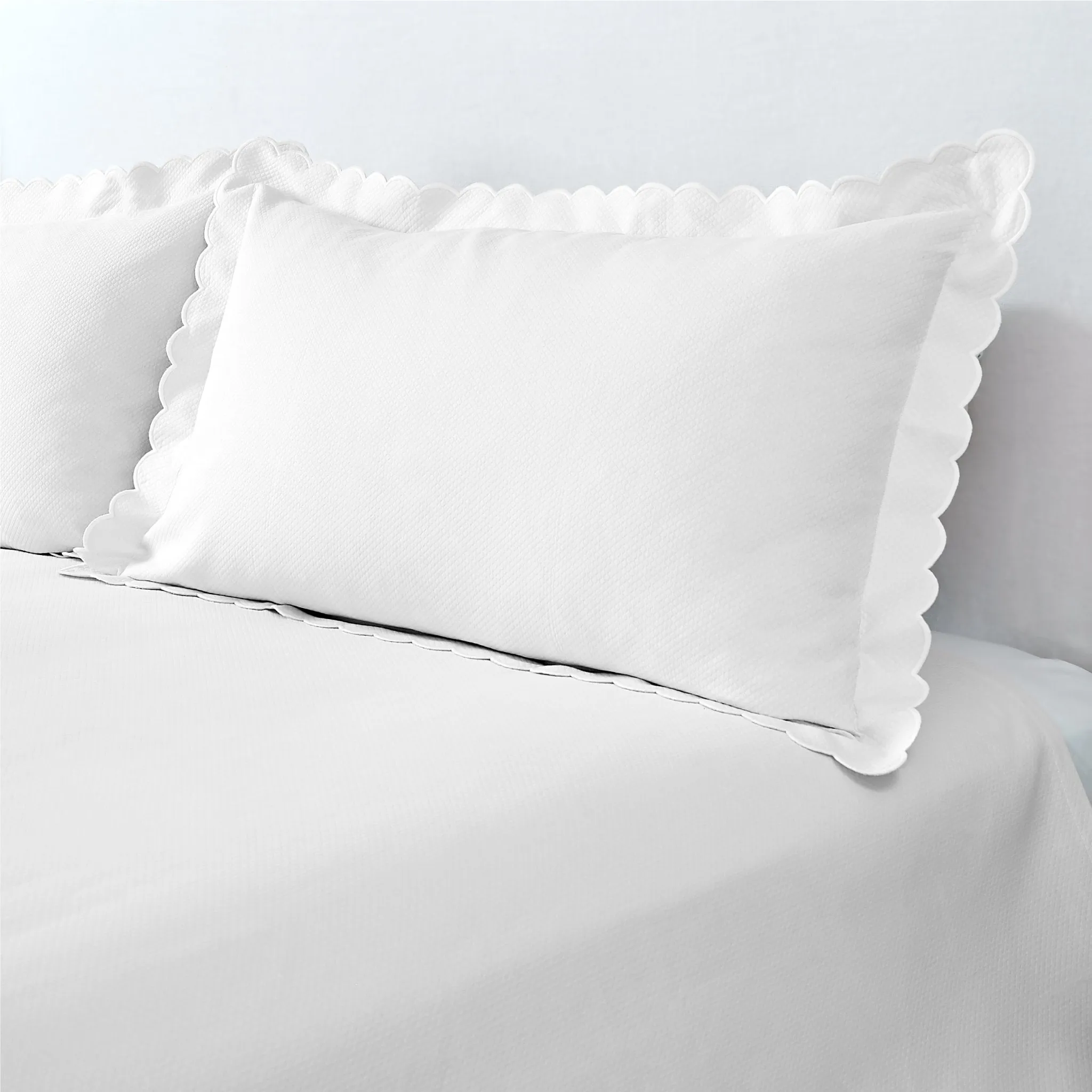 Matouk Diamond Pique Bed Skirt