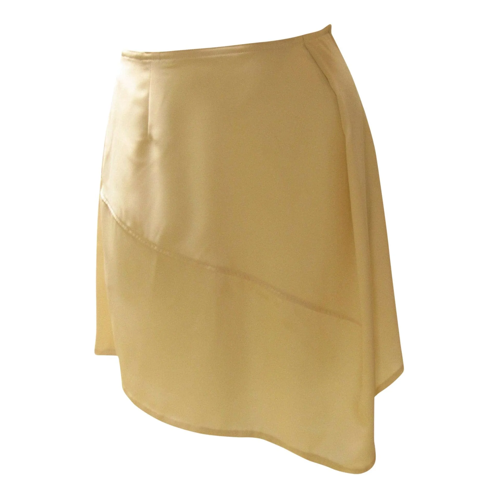 Matsuda Vintage Ivory Asymmetrical Skirt