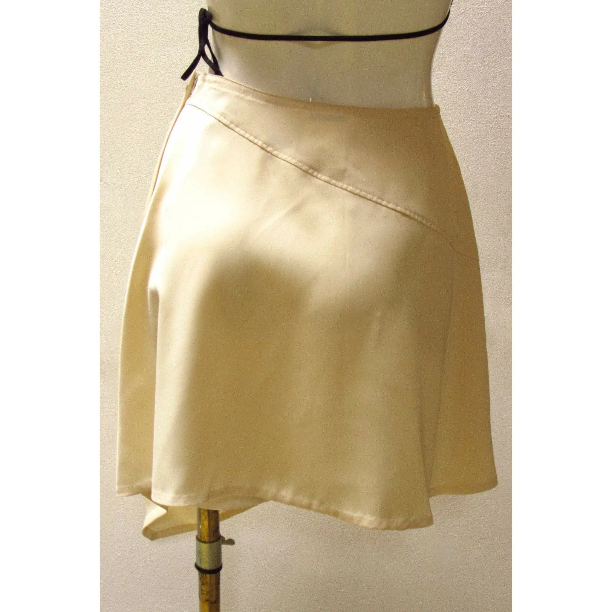 Matsuda Vintage Ivory Asymmetrical Skirt