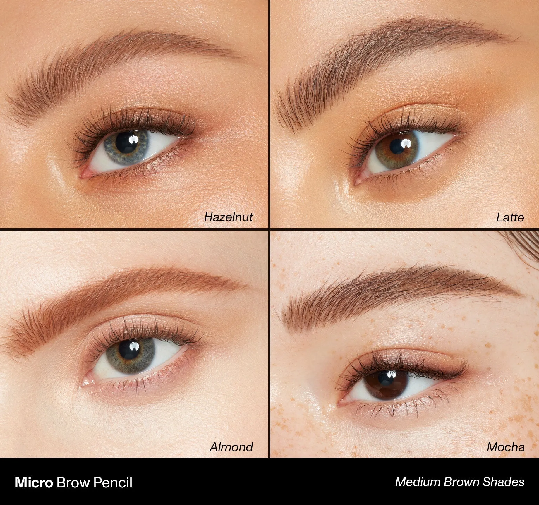 Micro Brow Dual-Ended Pencil & Spoolie - Latte