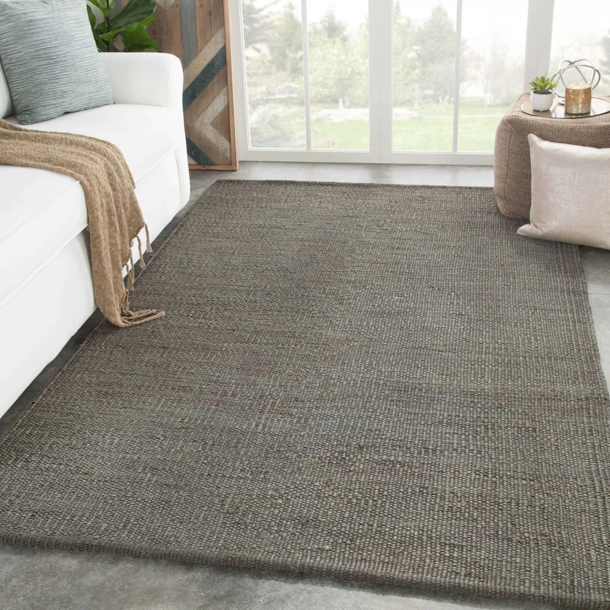 Naturals Monaco NLM08 Grey Rug