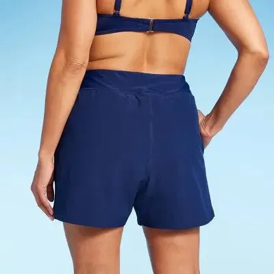 New - Lands' End Women's Swim Shorts Swimwear Bottom Board Shorts Swimsuits UPF 50 