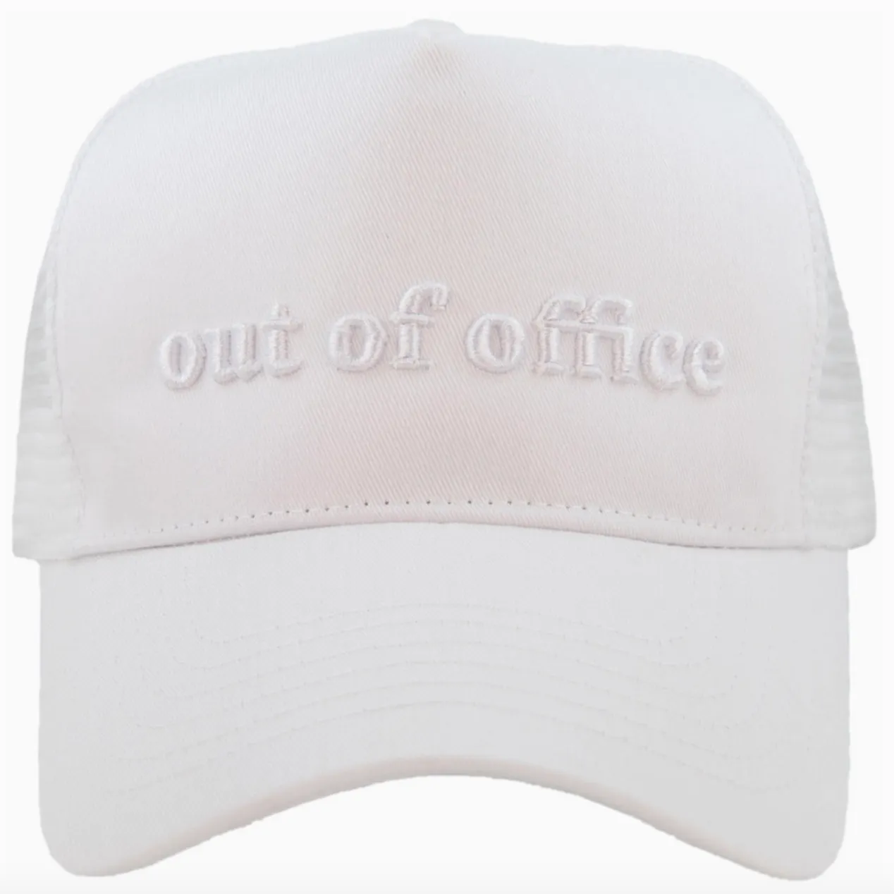 Out of Office Embroidered Trucker Hat