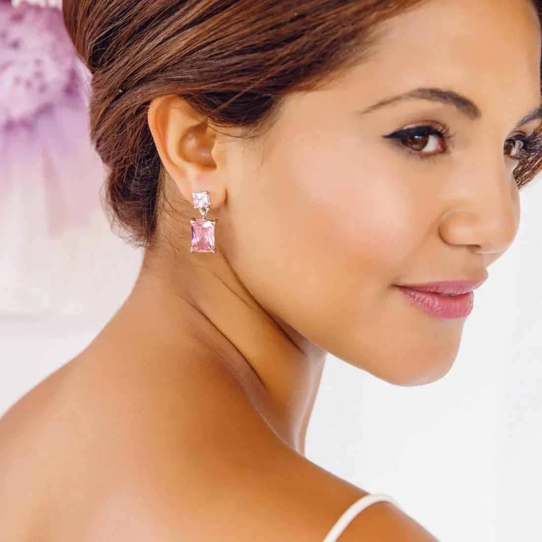 Pink Heiress Earrings