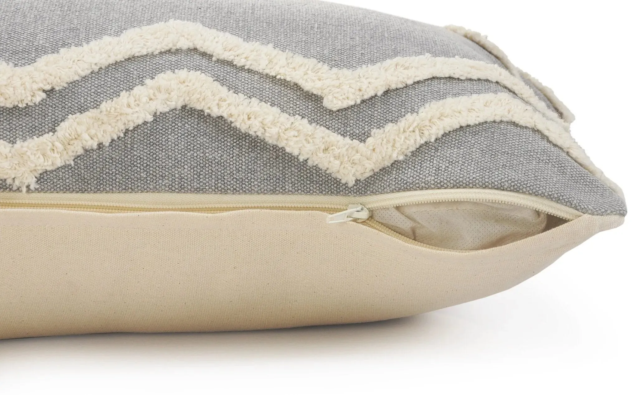 Rory Lr07678 Gray/White Pillow