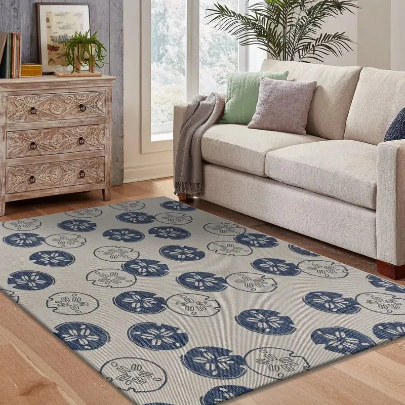 Sanibel 81654NVG Navy/Gray Rug