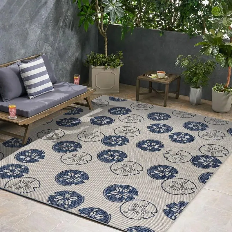 Sanibel 81654NVG Navy/Gray Rug