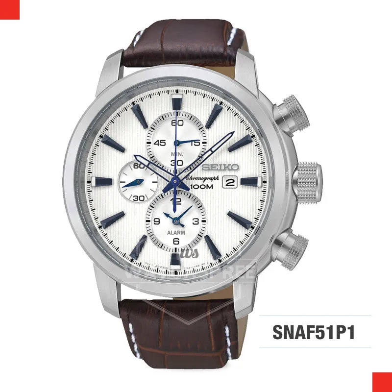 Seiko Chronograph Watch SNAF51P1