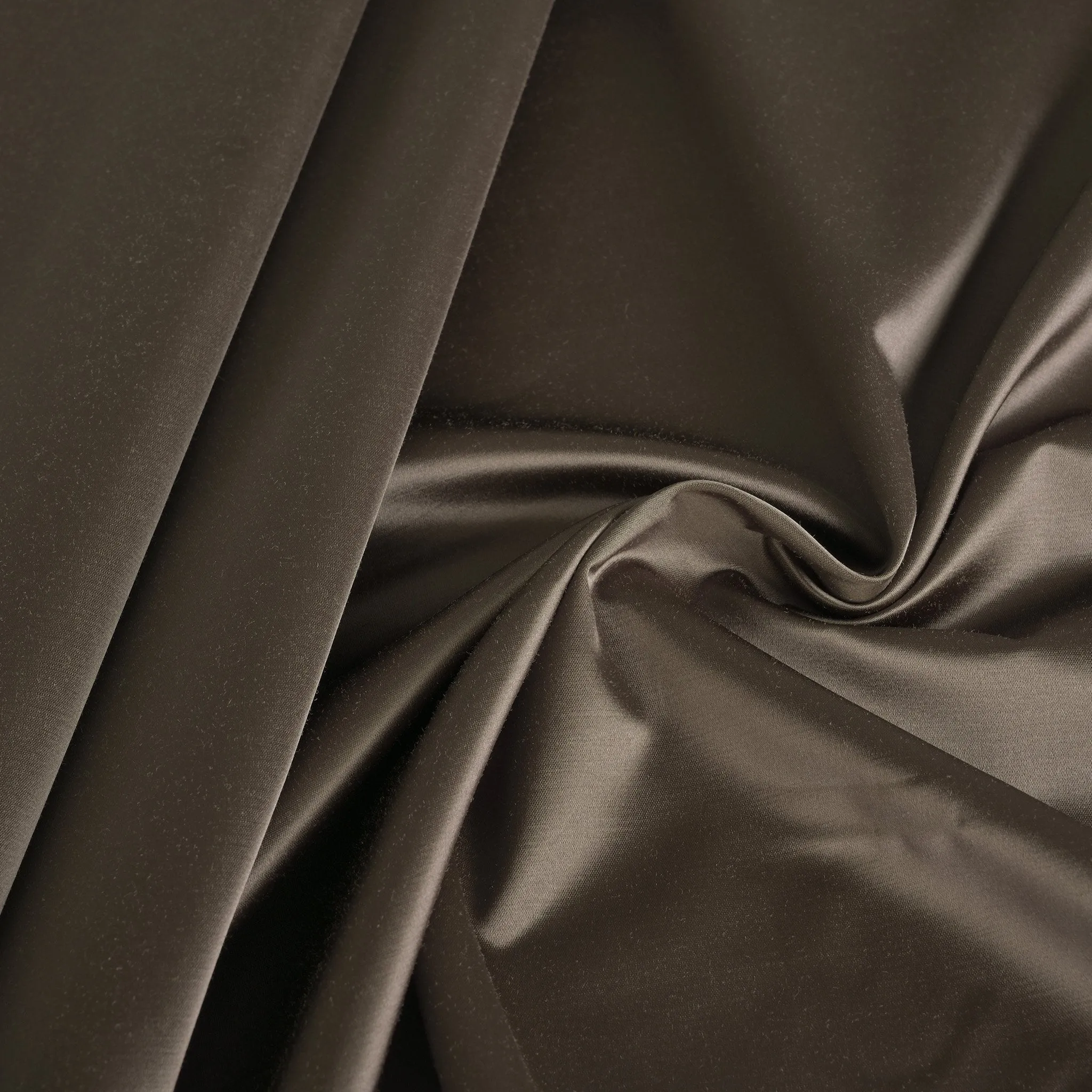 Taupe Satin Fabric 4970