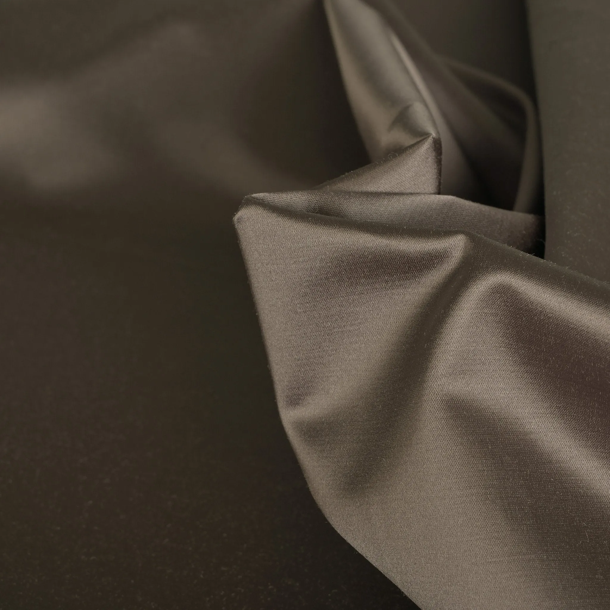 Taupe Satin Fabric 4970