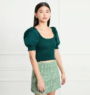 The Aiko Nap Top - Botanical Garden Cotton