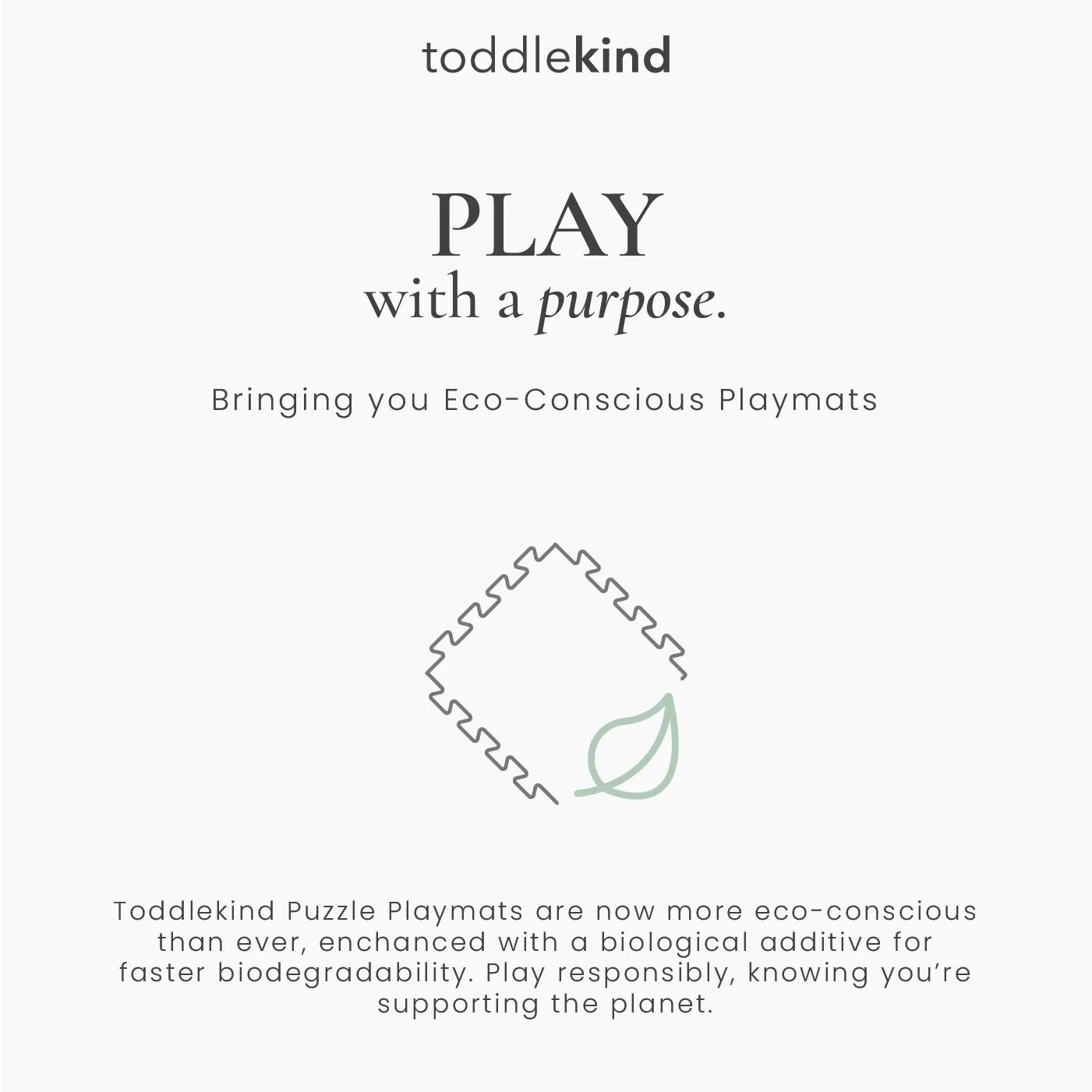 Toddlekind Premium Foam Playmats | Sandy Lines - Tan