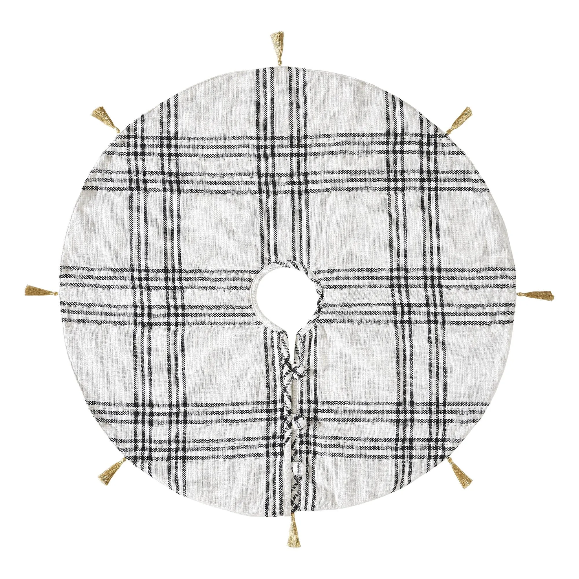 Wintergleam Plaid Tree Skirt 36"