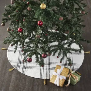 Wintergleam Plaid Tree Skirt 36"