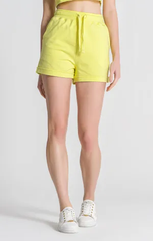 Yellow Chromatica Shorts