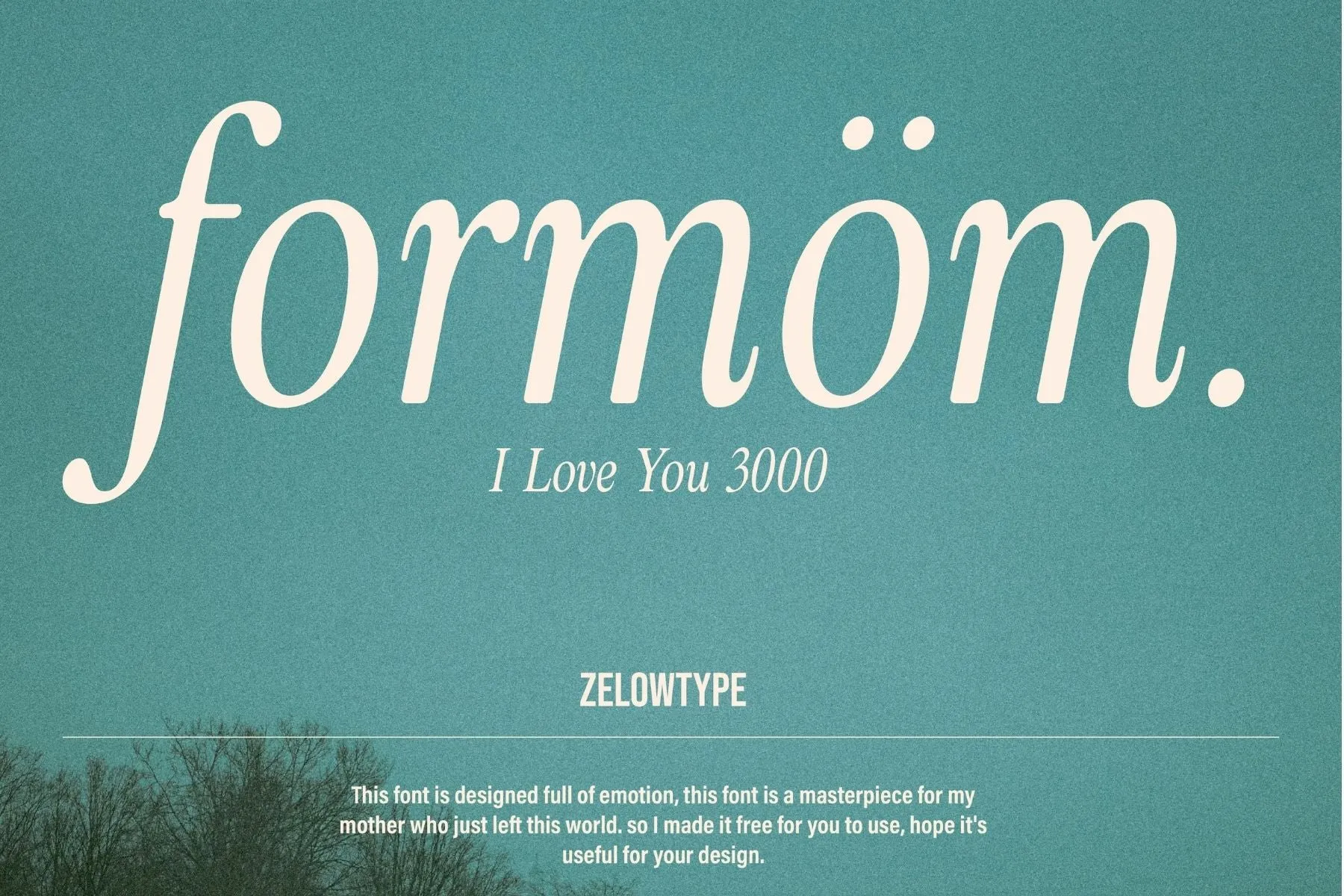 ZT Formom - Free Typeface